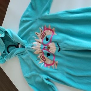 Circo Hooded Fleece Footed Pajamas NWOT